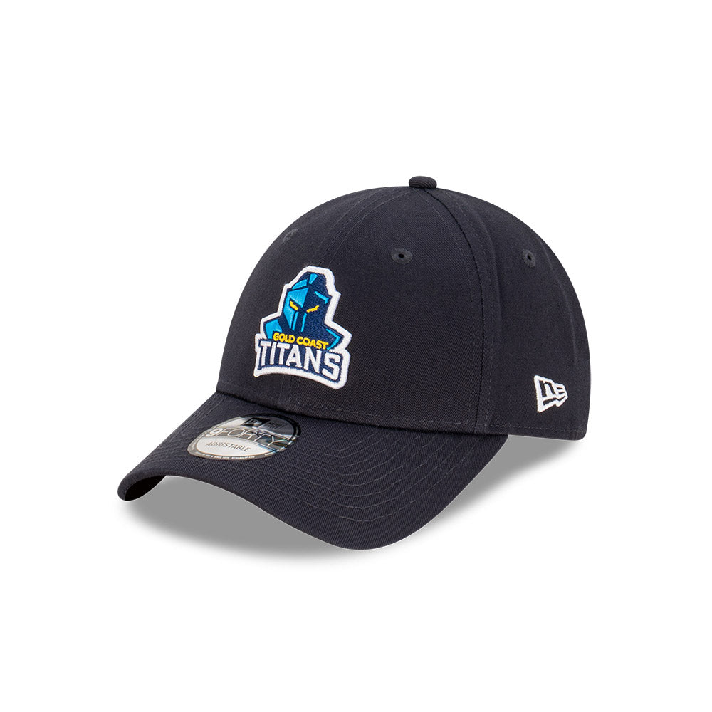 Gold Coast Titans 9Forty Official Team Colours Cloth Strap Cap - View 1