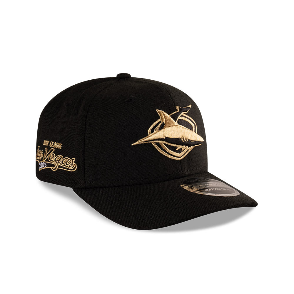 NRL Las Vegas 2025 Sharks New Era 970 Cap - View 1