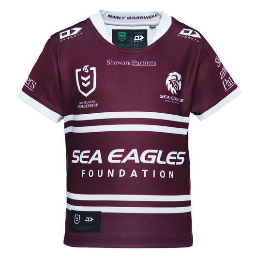Manly-Warringah Sea Eagles 2024 Toddler Replica Home Jersey