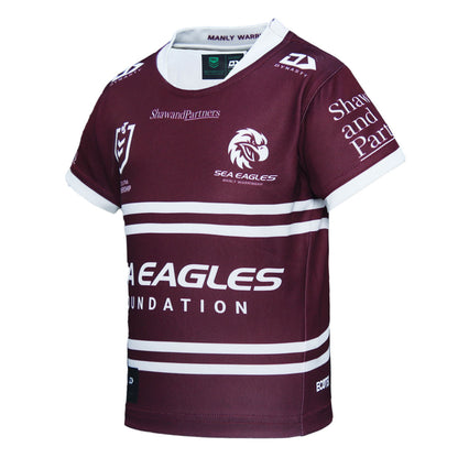 Manly-Warringah Sea Eagles 2024 Toddler Replica Home Jersey