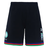 New Zealand Warriors 2026 Mens Gym Shorts Black