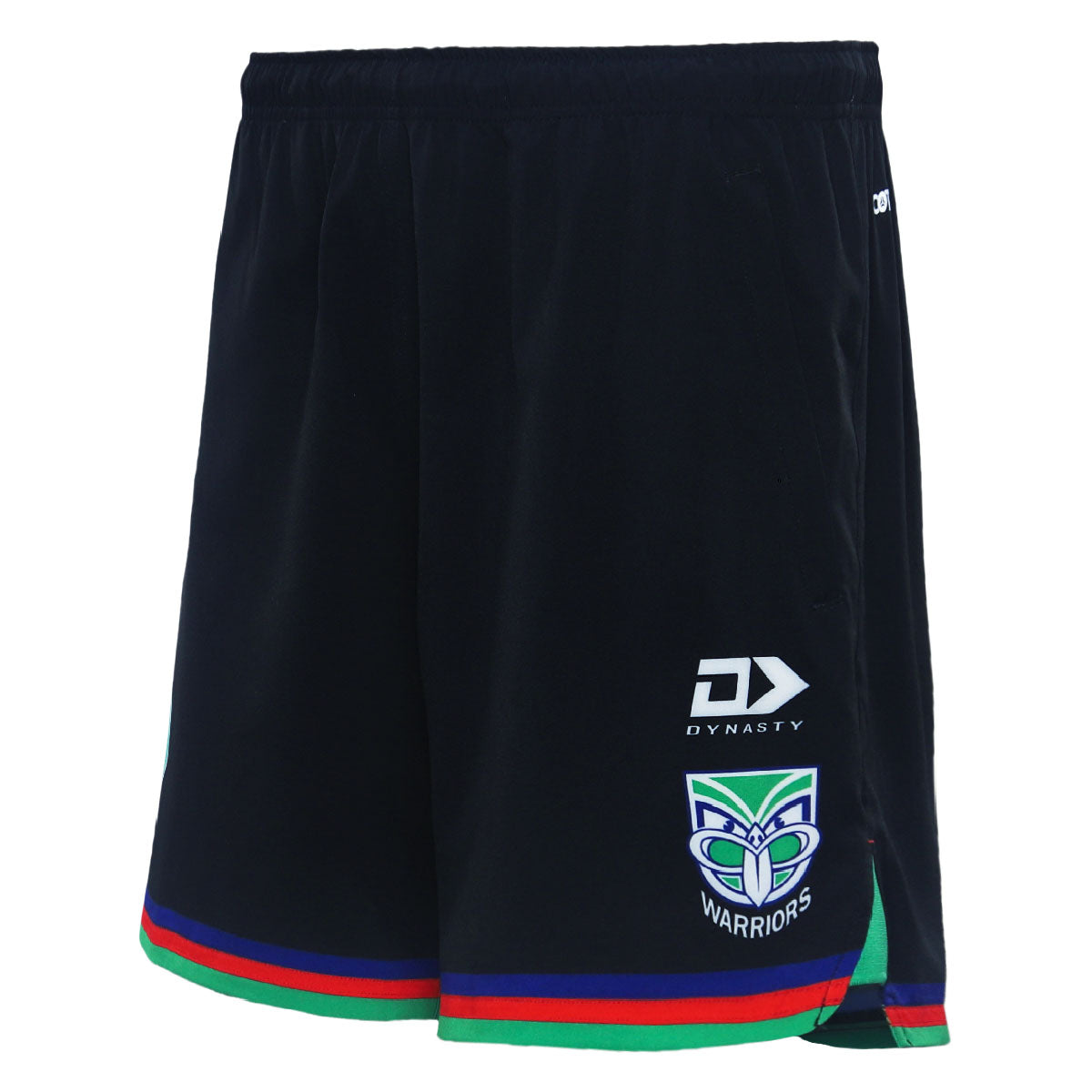New Zealand Warriors 2024 Mens Gym Shorts Black NRL Shop