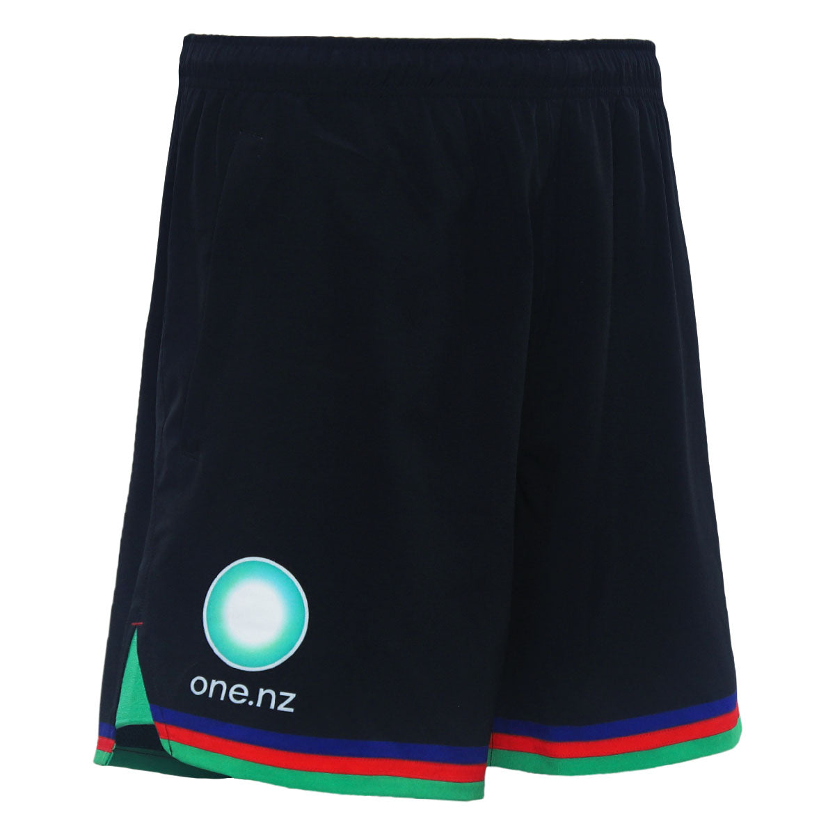 New Zealand Warriors 2024 Mens Gym Shorts Black NRL Shop