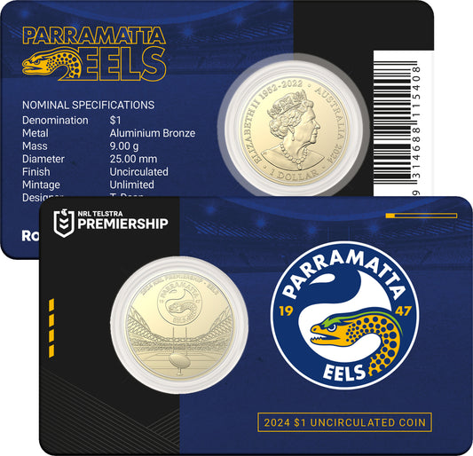Parramatta Eels Coin In Card