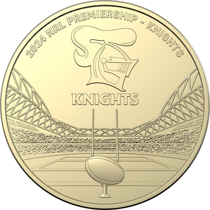 Newcastle Knights Coin In Card
