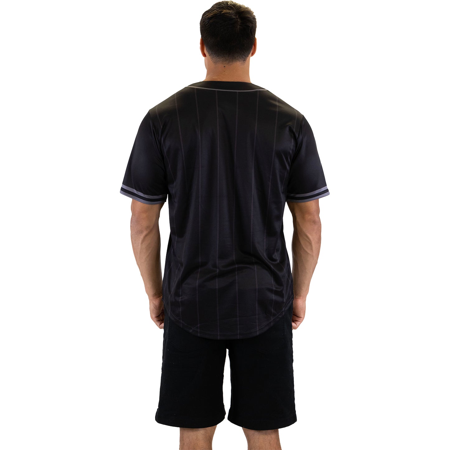 Melbourne Storm Adult Blackout Baseball Shirt
