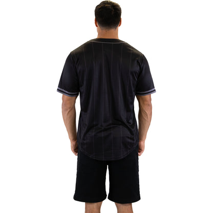 Melbourne Storm Adult Blackout Baseball Shirt - View 4