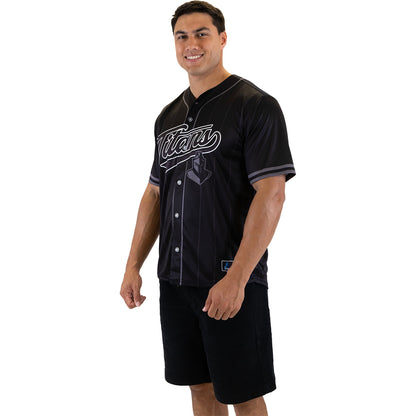 Gold Coast Titans Adult Blackout Baseball Shirt - View 3