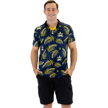 North Queensland Cowboys Adult Palm Beach Golf Polo Shirt - View 2