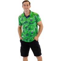 Canberra Raiders Adult Palm Beach Golf Polo Shirt