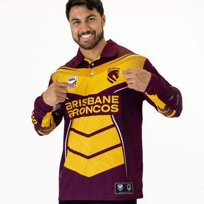 Broncos Cyber Fishing Shirt Mens - View 1