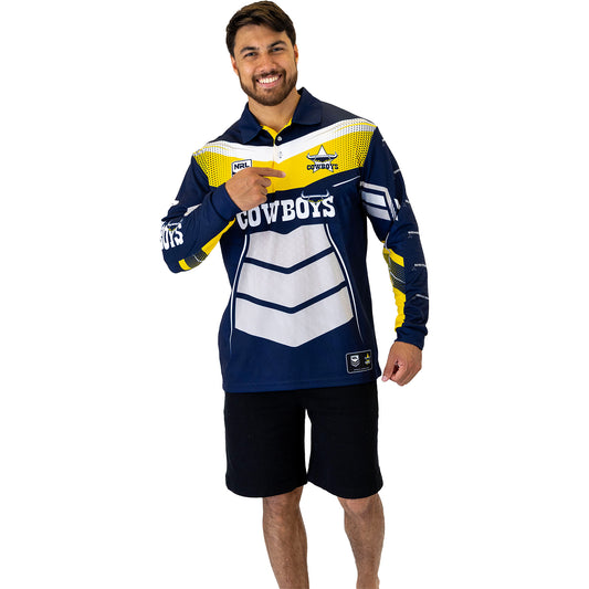 Cowboys Cyber Fishing Shirt Mens - View 1