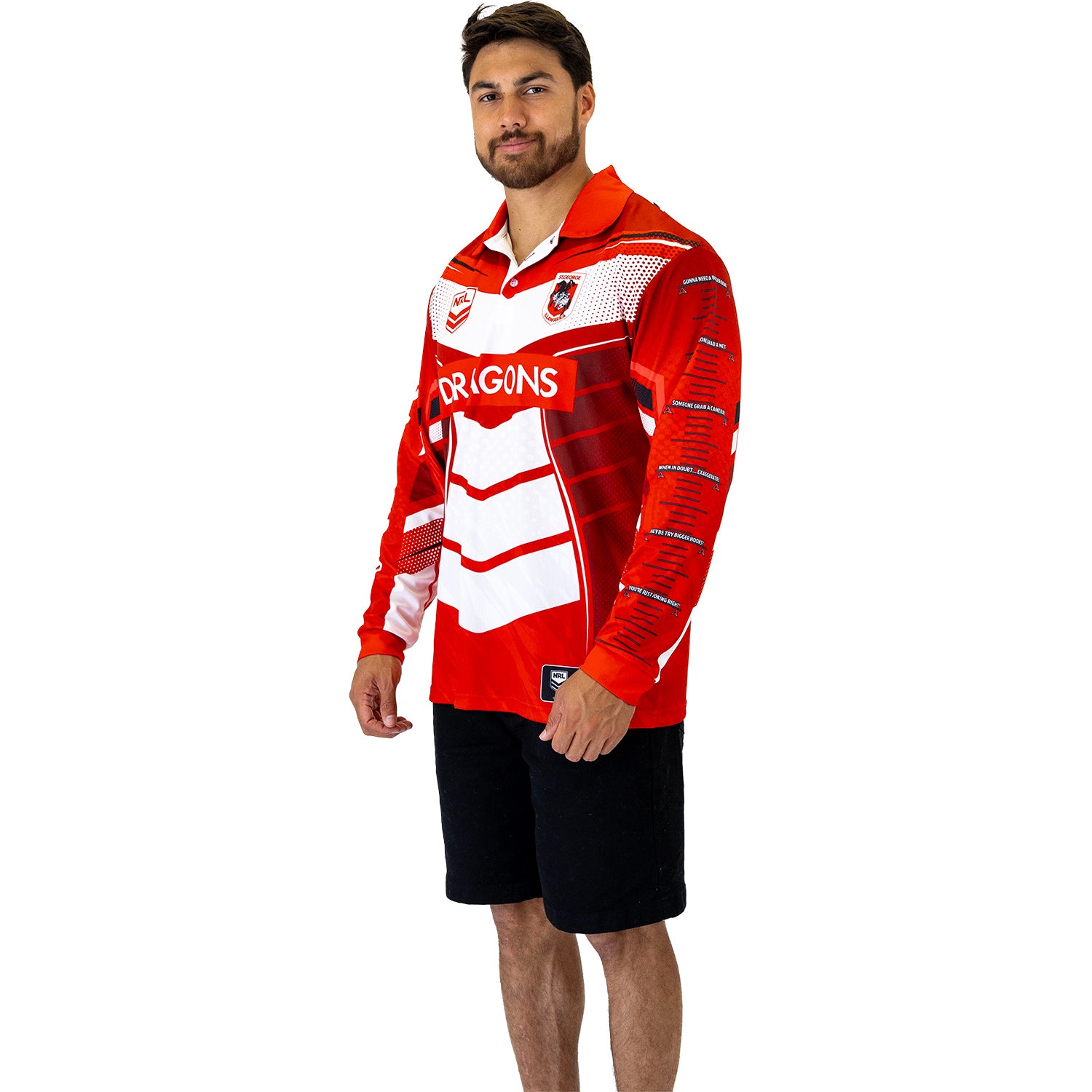 Dragons Cyber Fishing Shirt Mens - View 2