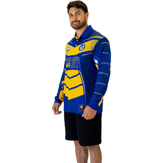 Eels Cyber Fishing Shirt Mens - View 2