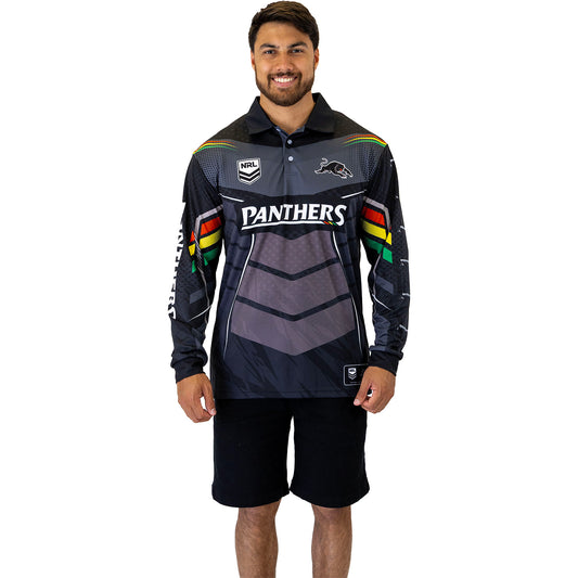 Panthers Cyber Fishing Shirt Mens - View 1