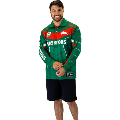 Rabbitohs Cyber Fishing Shirt  Mens - View 1