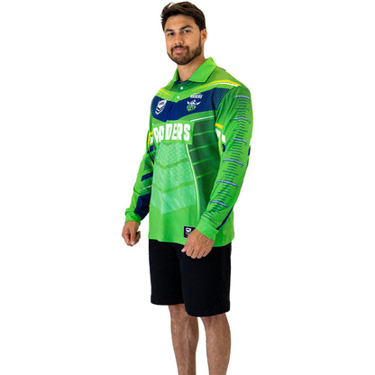 Raiders Cyber Fishing Shirt Mens - View 2