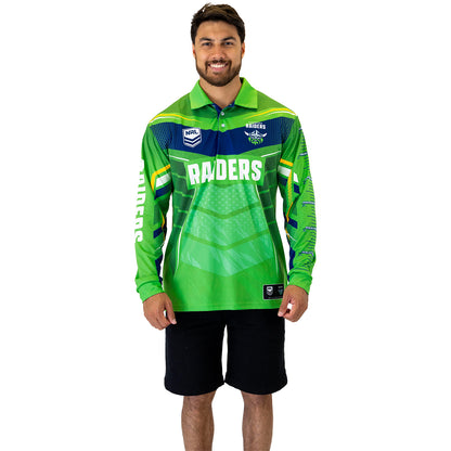 Raiders Cyber Fishing Shirt Mens - View 1