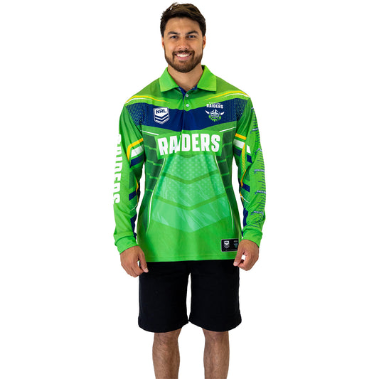 Raiders Cyber Fishing Shirt Mens - View 1