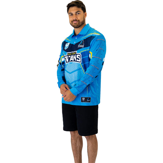 Titans Cyber Fishing Shirt Mens - View 2