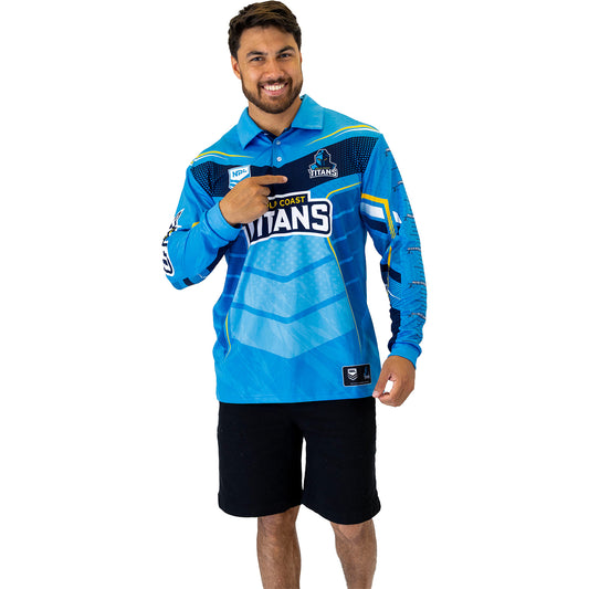 Titans Cyber Fishing Shirt Mens - View 1