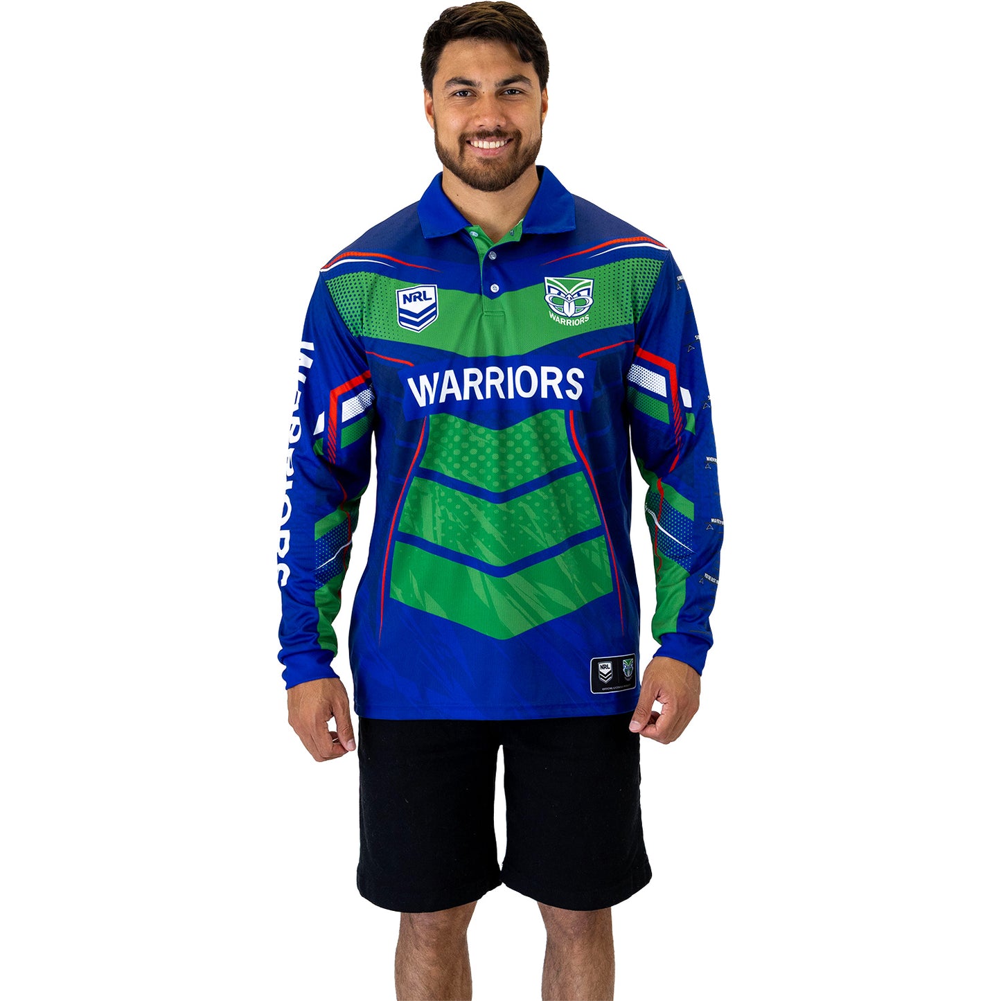 Warriors Cyber Fishing Shirt Mens