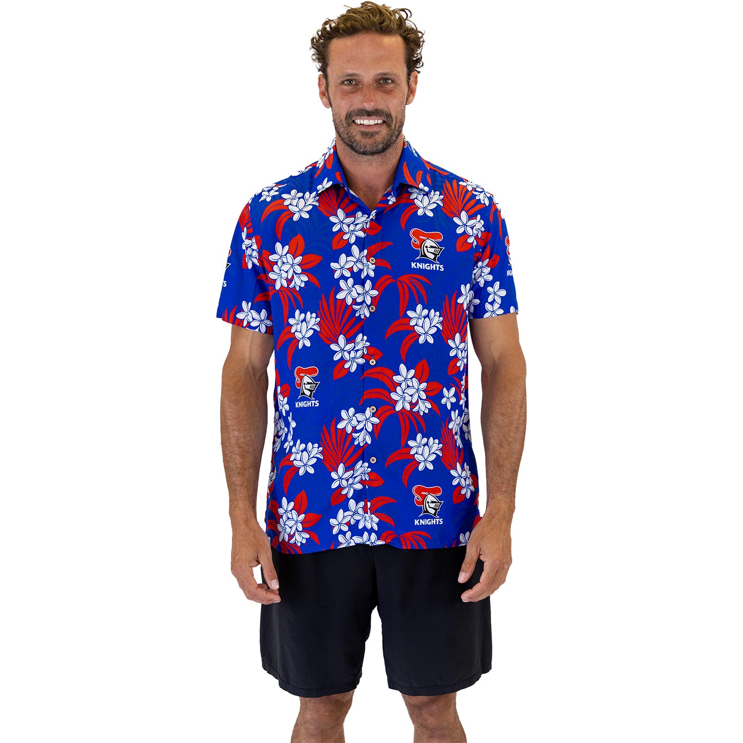 Knights Reef Hawaiian Shirt Mens