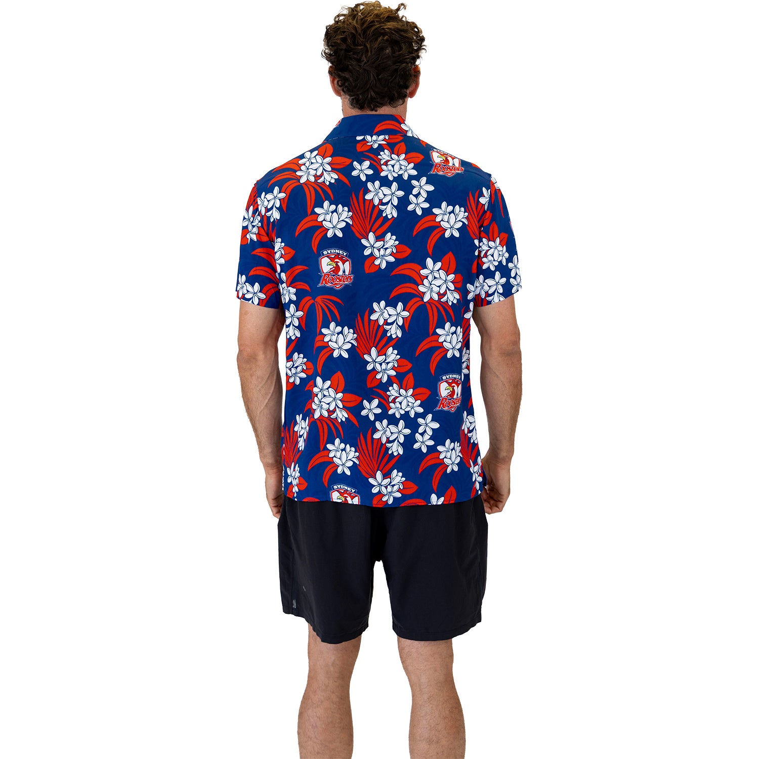 Roosters Reef Hawaiian Shirt Mens - View 2
