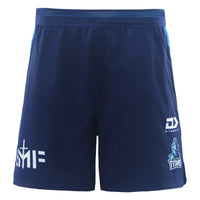 Gold Coast Titans Mens 2026 Gym Shorts Navy