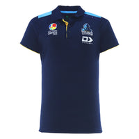 Gold Coast Titans Mens 2026 Media Polo Navy