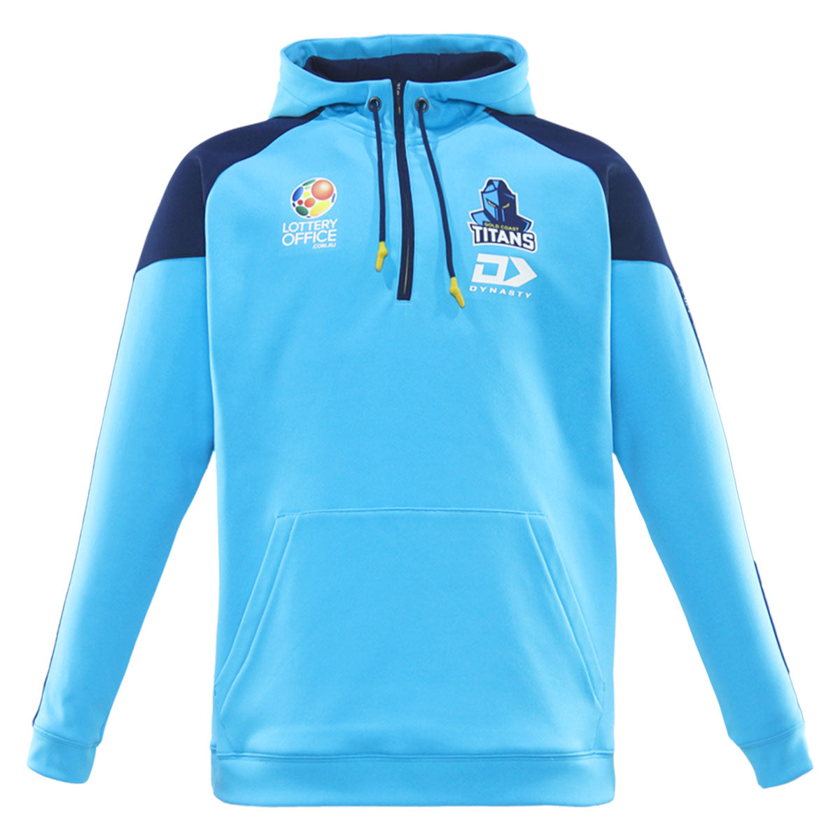 Gold Coast Titans Mens 2026 1/4 Zip Hoodie - View 1