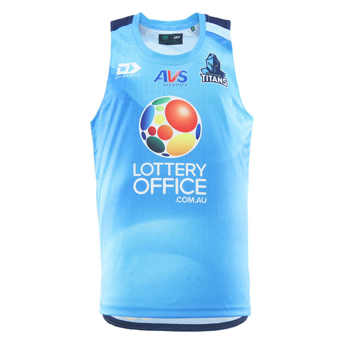 Gold Coast Titans Mens 2026 Training Singlet - View 1