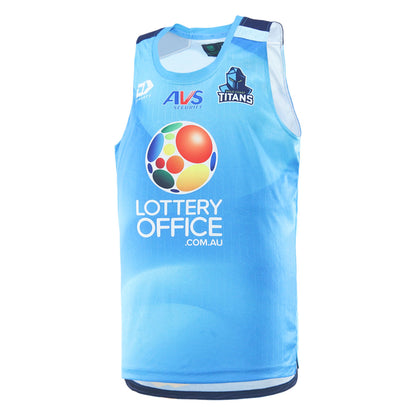 Gold Coast Titans Mens 2026 Training Singlet - View 2