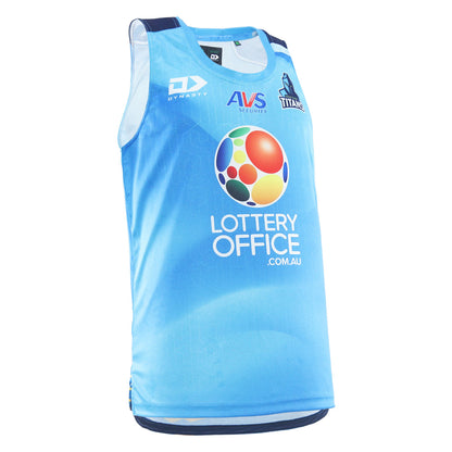 Gold Coast Titans Mens 2026 Training Singlet - View 3