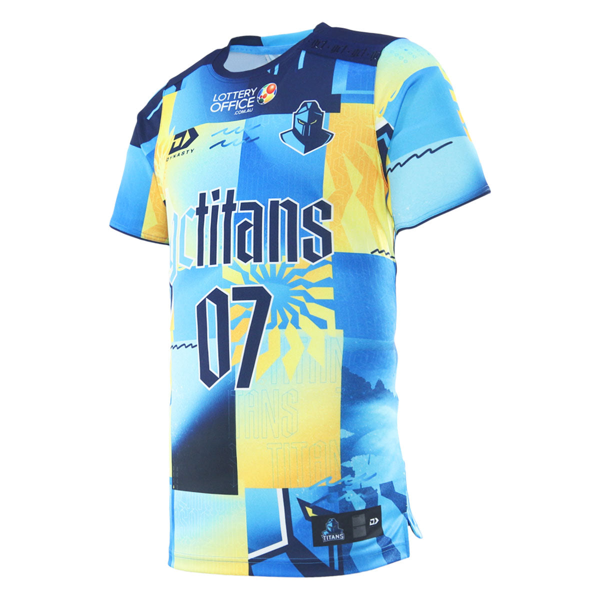 Gold Coast Titans Mens 2026 Warm Up Tee
