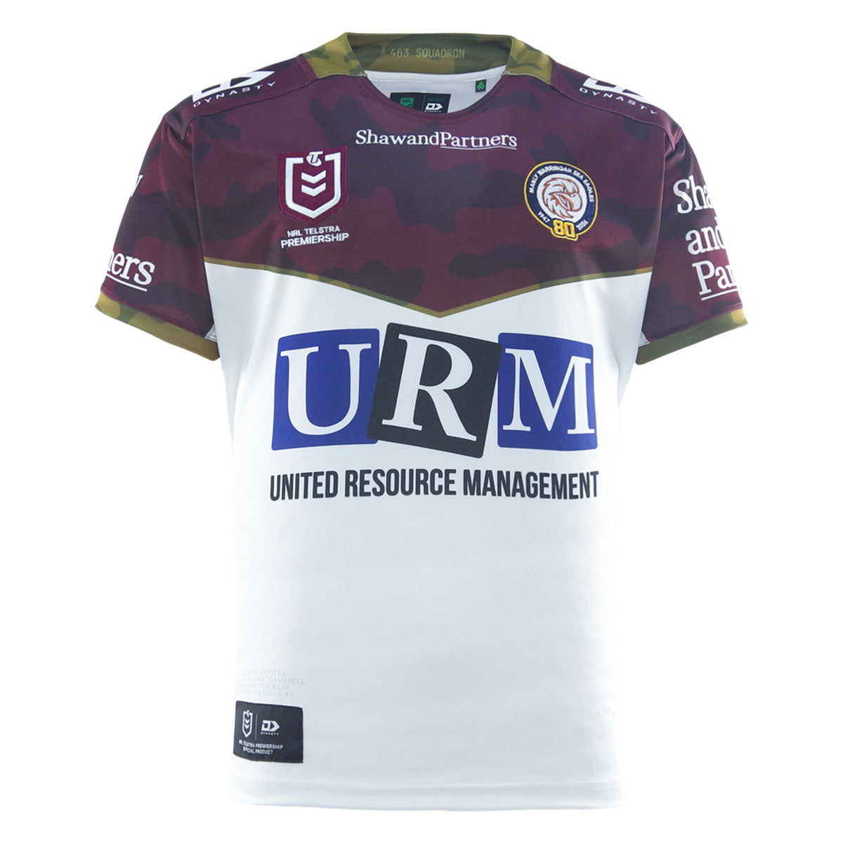 Manly Warringah Sea Eagles Mens 2026 Anzac Round Jersey - View 1