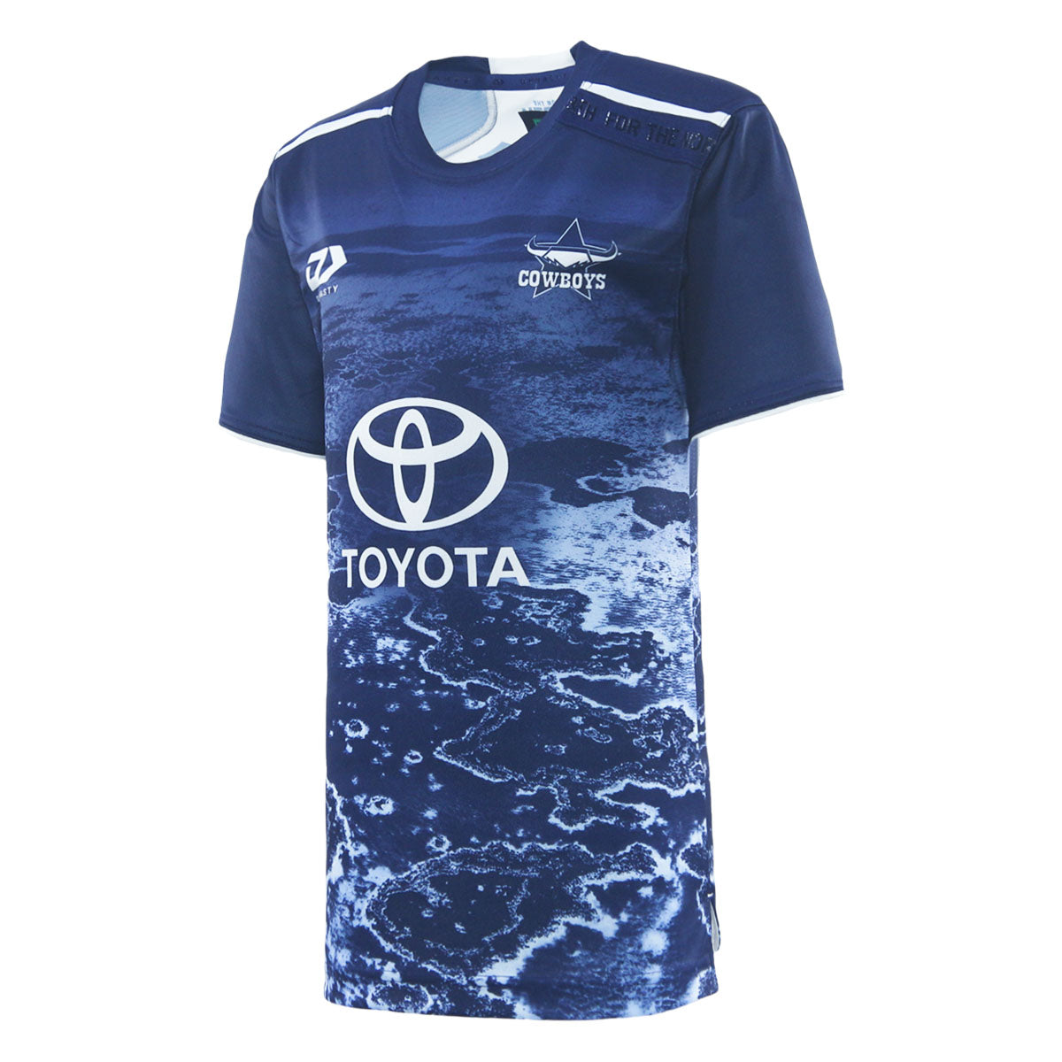 North Queensland Cowboys Youth 2026 Warm Up Tee - View 2