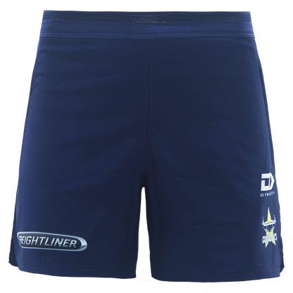 North Queensland Cowboys Mens 2026 Gym Shorts Navy - View 3
