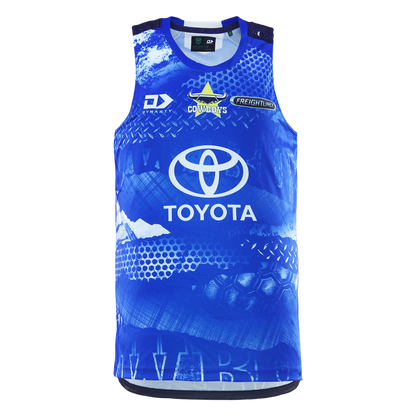 North Queensland Cowboys Mens 2026 Training Singlet - View 1