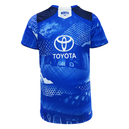 North Queensland Cowboys Mens 2026 Training Tee Blue - View 4