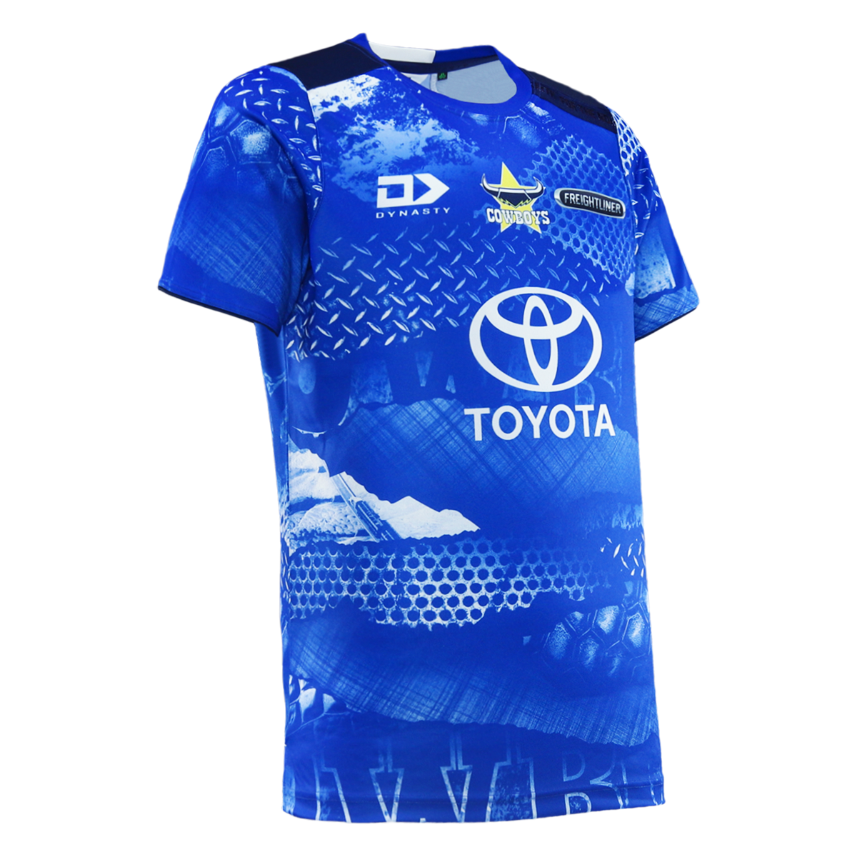 North Queensland Cowboys Mens 2026 Training Tee Blue