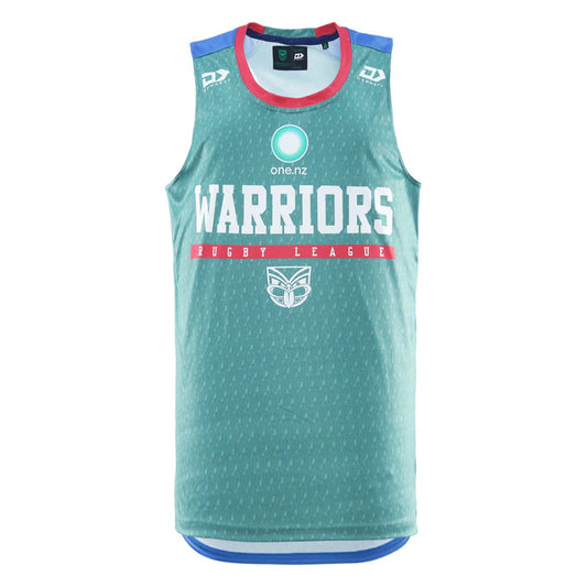 New Zealand Warriors Mens 2026 Training Singlet - View 1