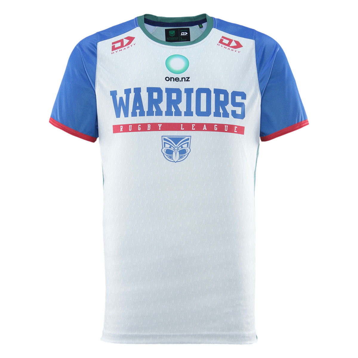 New Zealand Warriors Mens 2026 Training Tee Green - View 1