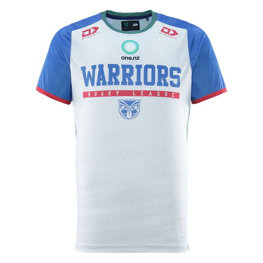 New Zealand Warriors Mens 2026 Training Tee Green - View 1