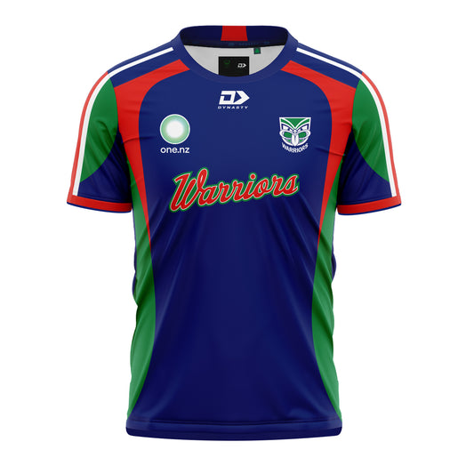 New Zealand Warriors Mens 2026 Warm Up Tee - View 1