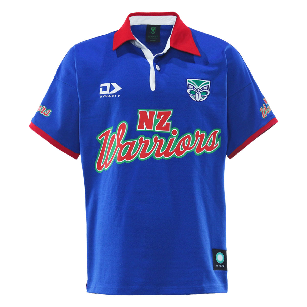 New Zealand Warriors Mens 2026 Traditional Polo Ss