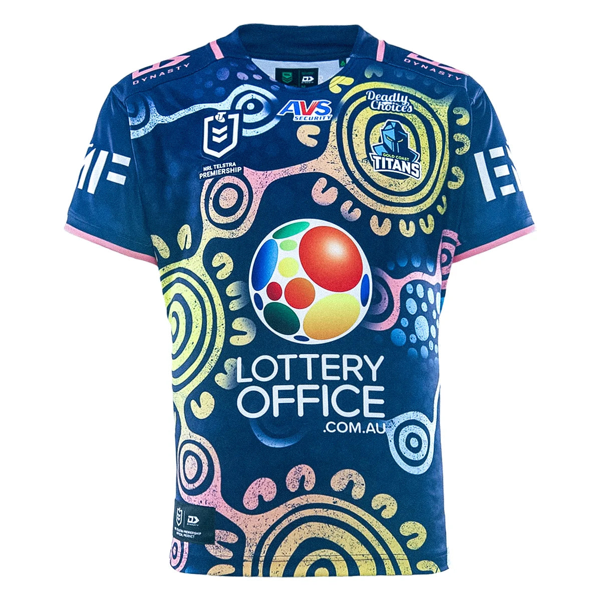 Gold Coast Titans Mens 2026 Indigenous Jersey - View 1