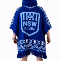NSW Blues Dakota Woven Poncho