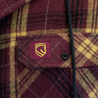 Brisbane Broncos Hooded Flannel Shirt