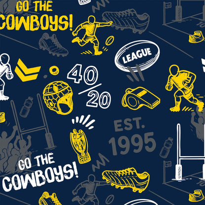 North Queensland Cowboys Scrambler Golf Polo - View 2